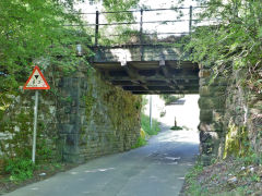 
LNWR Pentwyn underbridge, Abersychan, July 2011